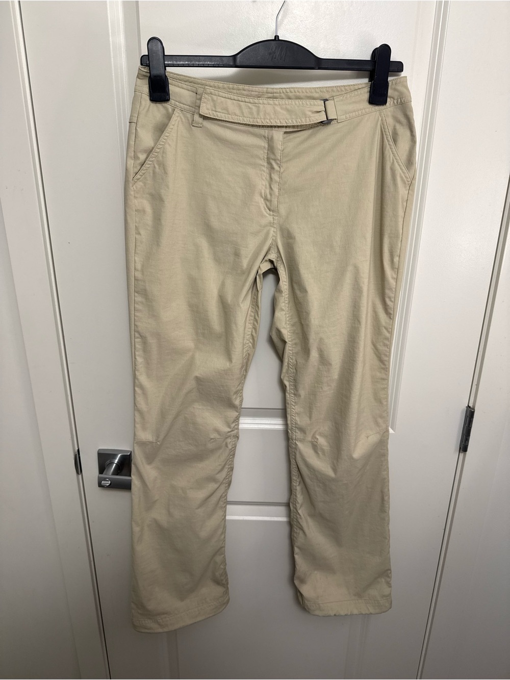 MEC Women's Hiking Beige Nylon Pants in size 8